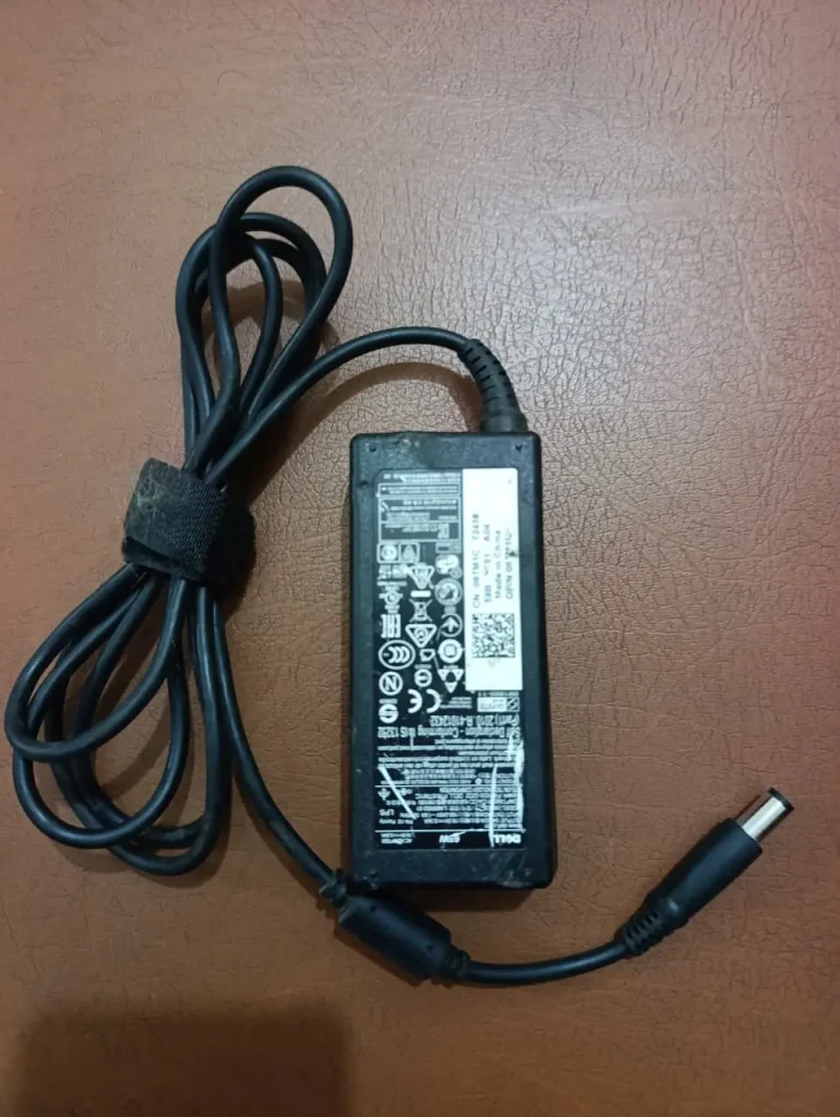 Original Dell 65W AC Power Adapter (Thick Pin 7.4mm, Compact Size)