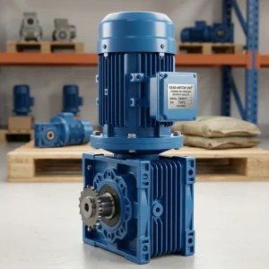Heavy Duty Industrial Gear Motor Unit with Sprocket (Imported)