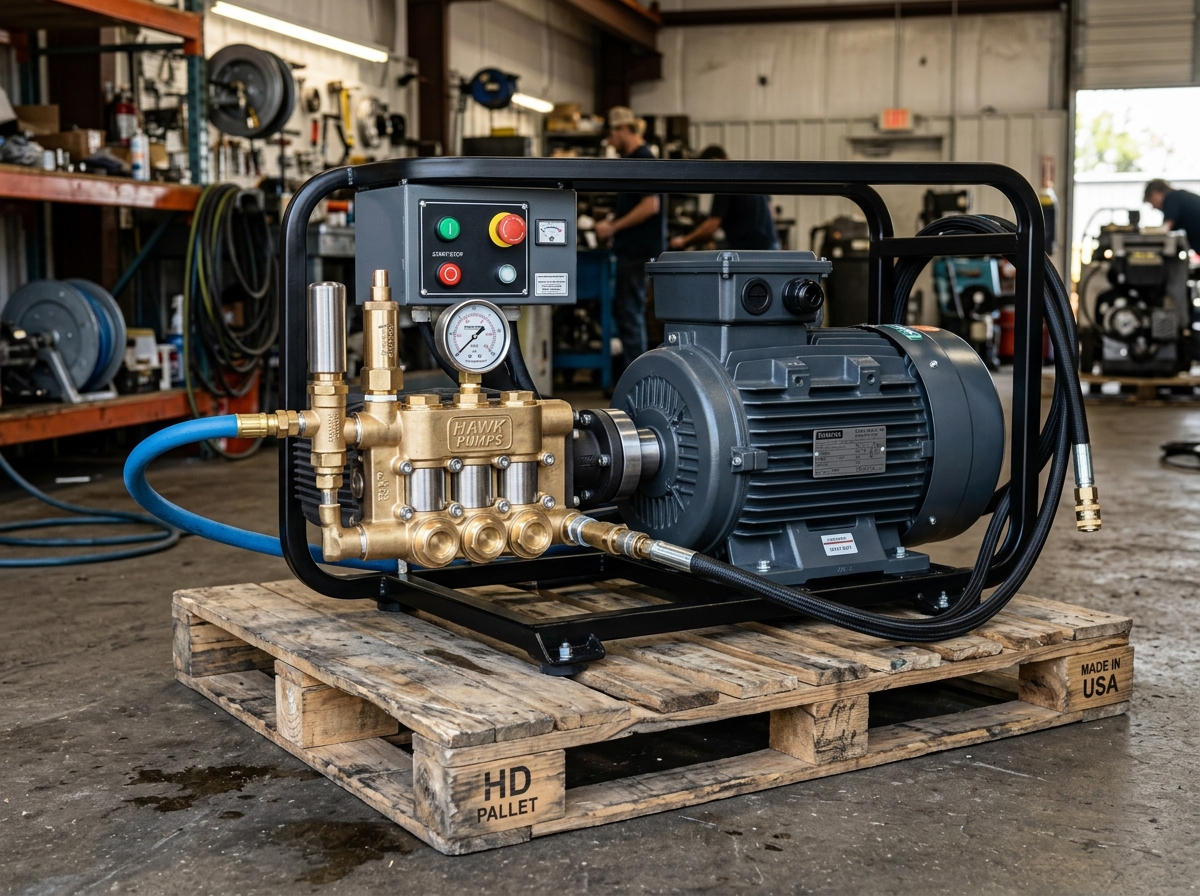 High-Pressure Car Wash Pumps